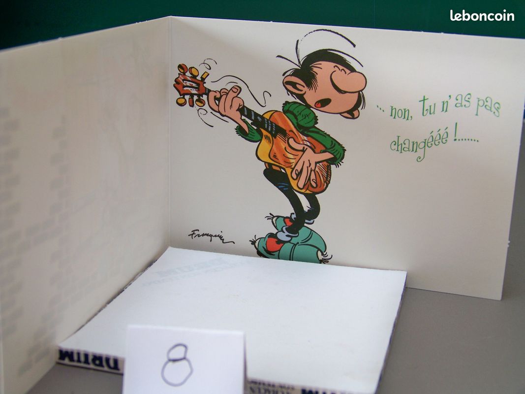 Cartes postales doubles Gaston Lagaffe 2003_2 (image 8)