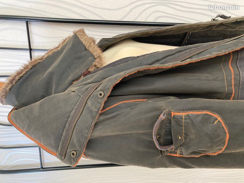 Veste chaude imperméable kaki T 38/40 matelassée « …Cie » (image 7)