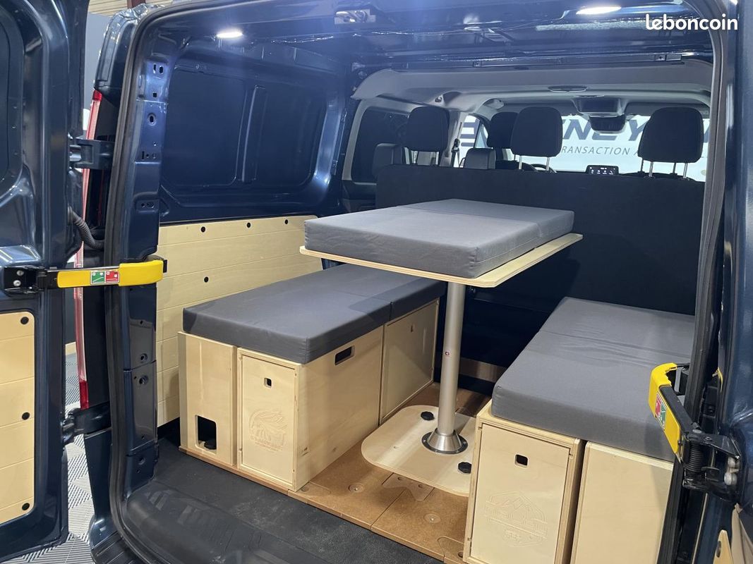 FORD TRANSIT Custom - 2.0 -130 cv Fourgon 280 L1H1 - aménagé - siège chauffants - suivi comp (image 32)