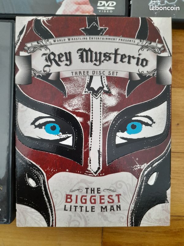 Lot de dvds américains region 1 wwe wwf catch wrestling Stone cold rey mysterio (image 3)