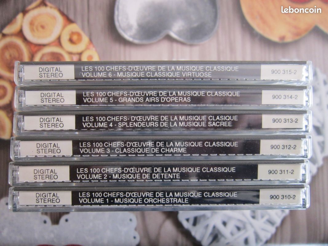 Collection Les 100 chefs-d'oeuvre de la musique classique - 6 CD (image 2)