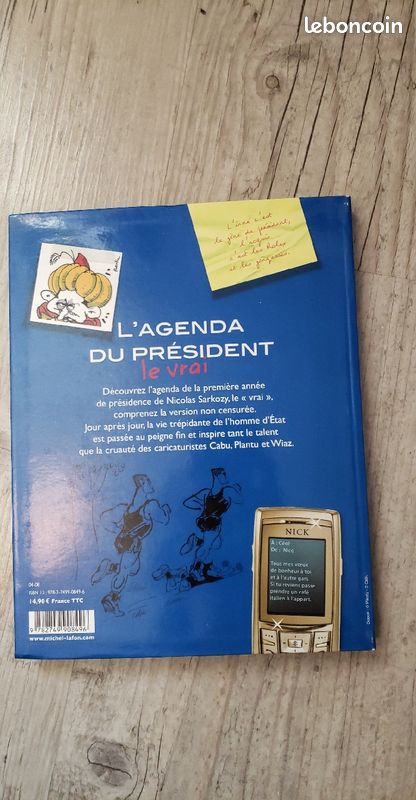 Livre l 'agenda du président le vrai (image 2)