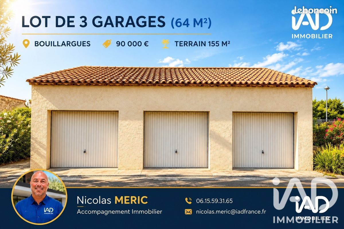 Parking 64 m² · à Bouillargues · 64 m² · 90 000 €