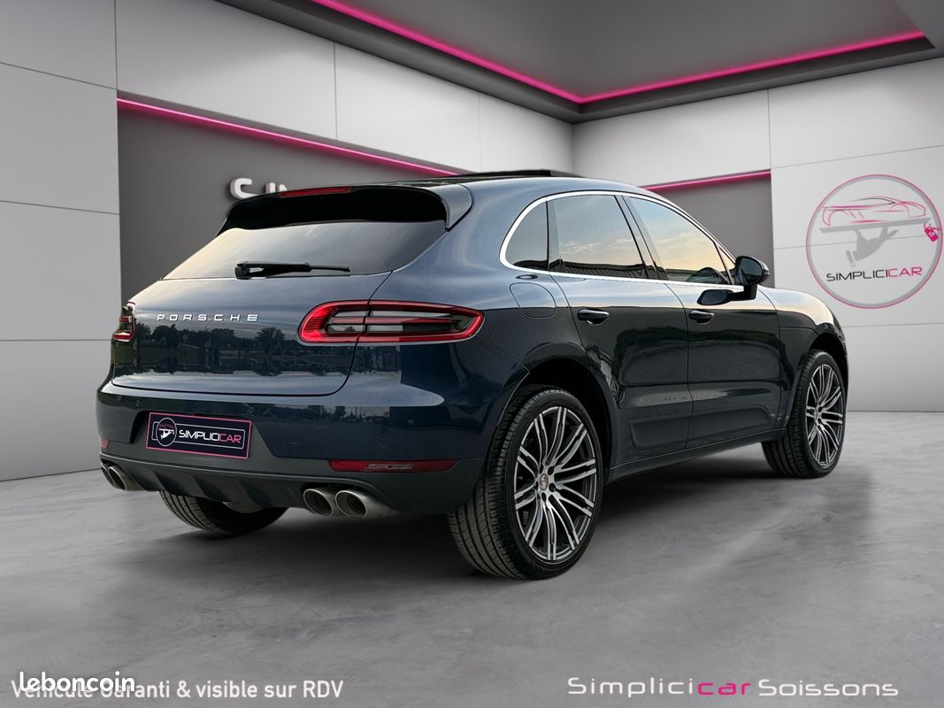 PORSCHE MACAN 3.0D 258 S Toit Pano bose hayon elec sièges élec à mémoires jantes turbo Garantie 12 Mois (image 3)
