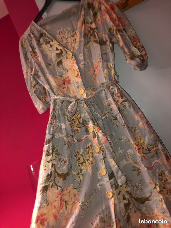 Robe Mango motif fleuris (image 1)