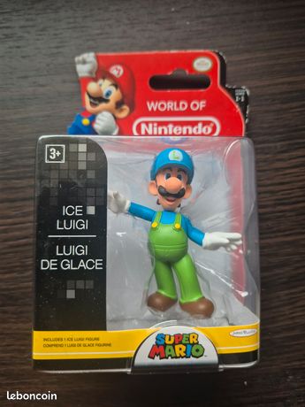 Super Mario Ice Mario Unisex Colección de Figuras Standard Plastico