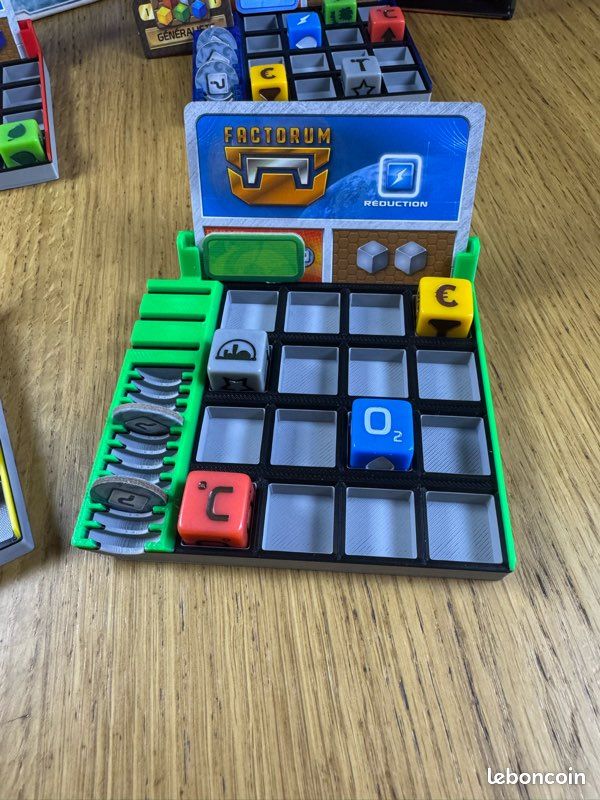 đČ Plateaux joueurs x4 compatibles Terraforming Mars â Le Jeu de DĂ©s | Insert rangement (image 3)