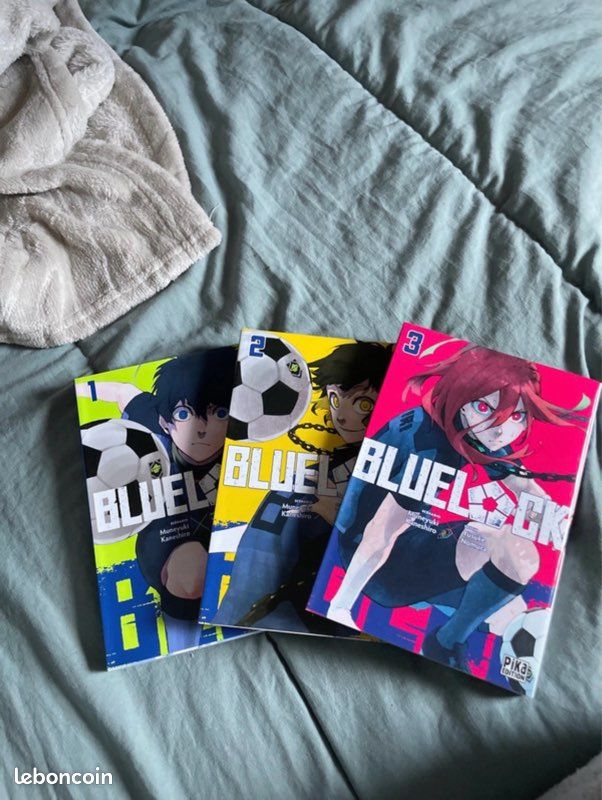 Tomes 1,2,3 de blue lock lot (image 2)