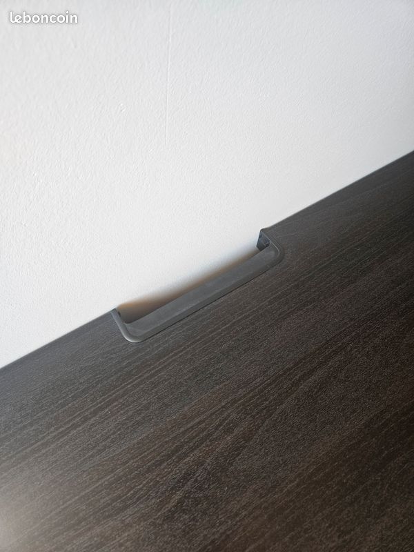 Meuble TV IKEA BESTÅ 180 cm – Noir / effet bois – Très bon état (image 3)