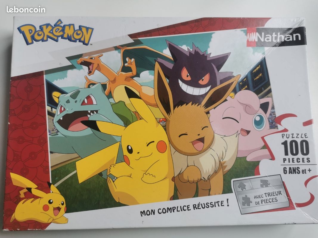 Puzzle Pokemon 100 pièces Nathan (image 1)