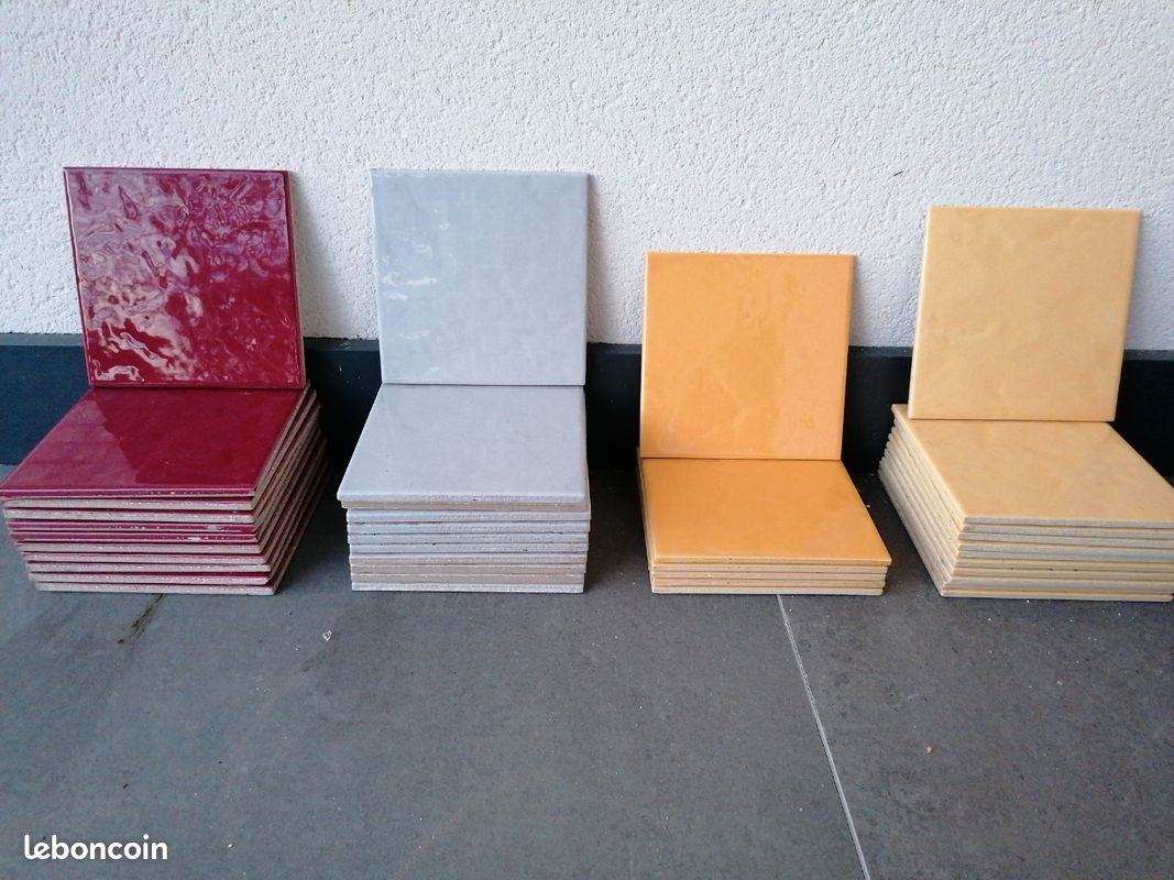 Carreaux brillants grès 15 x 15 (image 5)