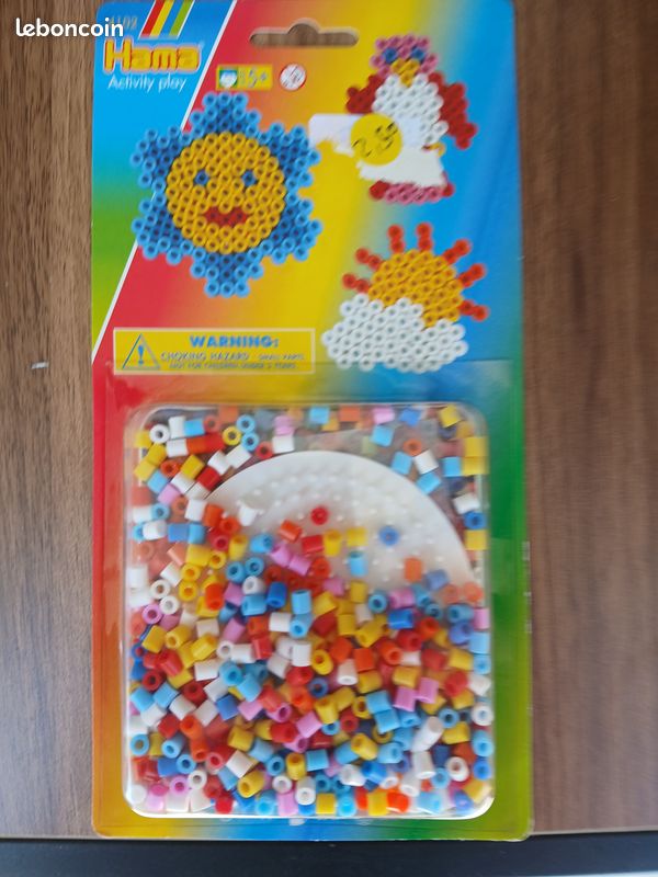 Hama - 211-67 - Loisirs Créatifs - Pot 13000 Perles à Repasser - Taille Midi - 22 Couleurs