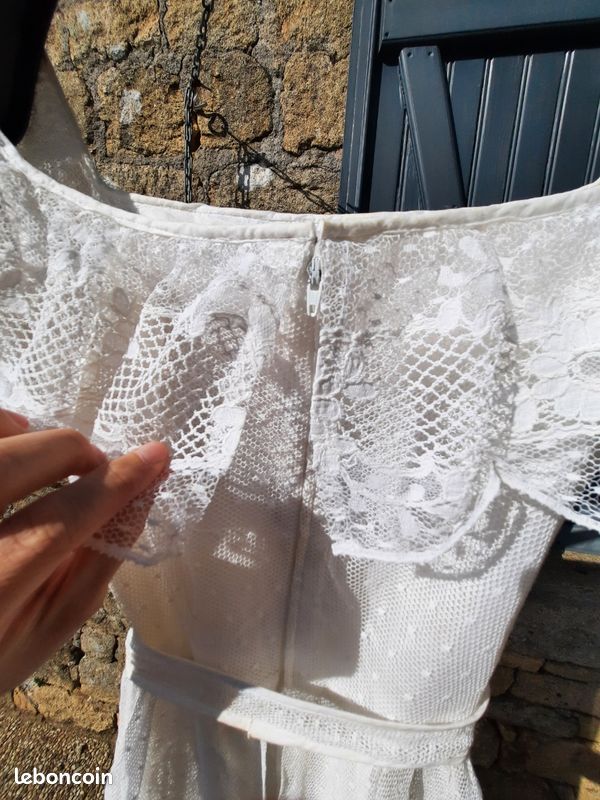 Robe de mariée rare vintage (image 7)