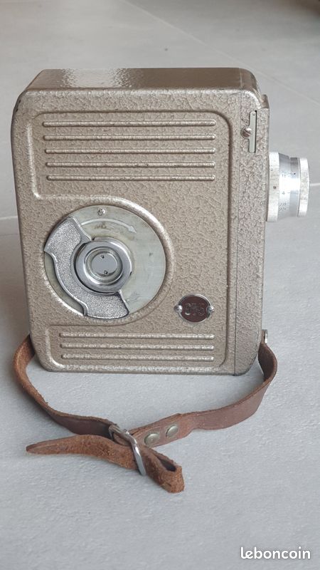 Caméra Pathé Rio Phot 9,5 Mm – Ancien Appareil Argentique Avec Zoom Et Manuel – Occasion