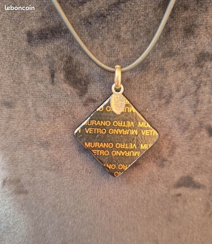 Collier fantaisie verre de Murano (image 3)