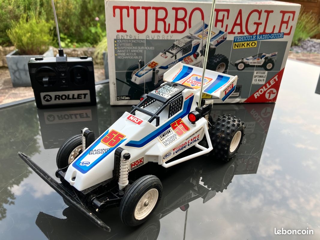 NIKKO RADIO CONTROL Rahmen Buggy Turbo Eagle gelb reparaturbedürftig EUR 100,76 - DE