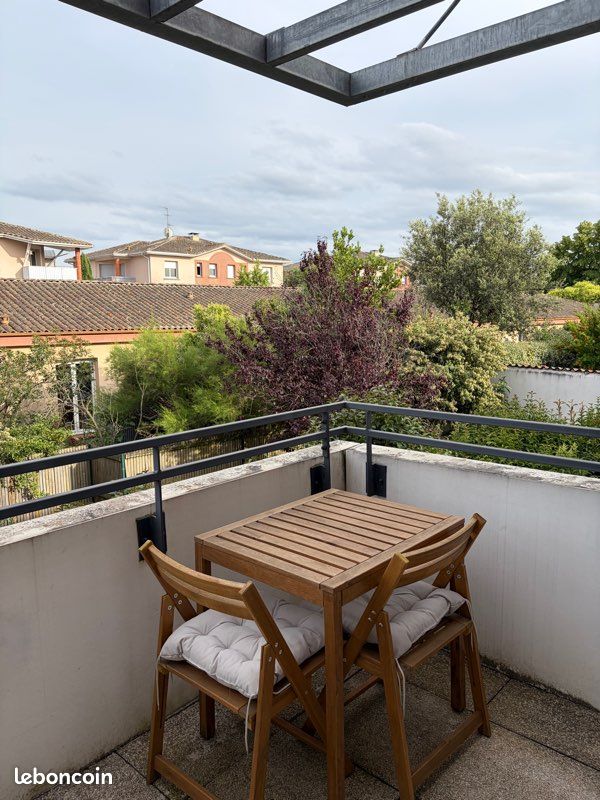 Joli T2 48m2 Toulouse Croix Daurade avec Terrasse et parking en sous-sol (image 6)
