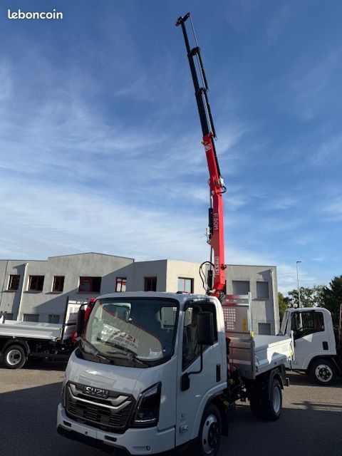 ISUZU M27 GEN2 3.0l 150cv GRUE FASSI AVEC RADIO + BENNE 60900 H.T (image 1)
