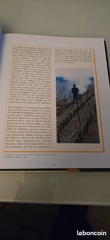 Meursault en Bourgogne par Laure Gasparotto. Édition 2000. Magnifique. 07-4 (image 9)