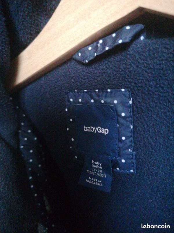 Manteau doudoune Baby GAP (image 4)