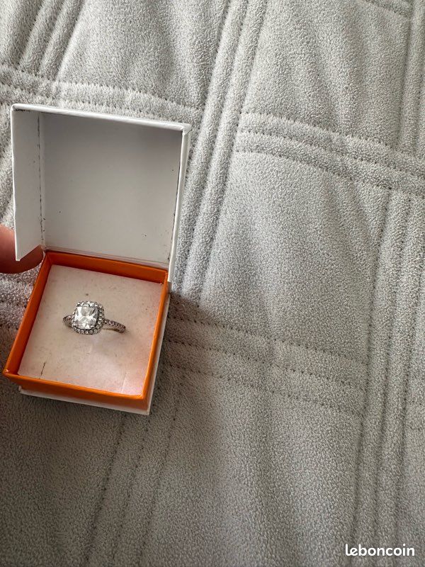 Bague femme vrai argent 925 taille 56 (image 1)