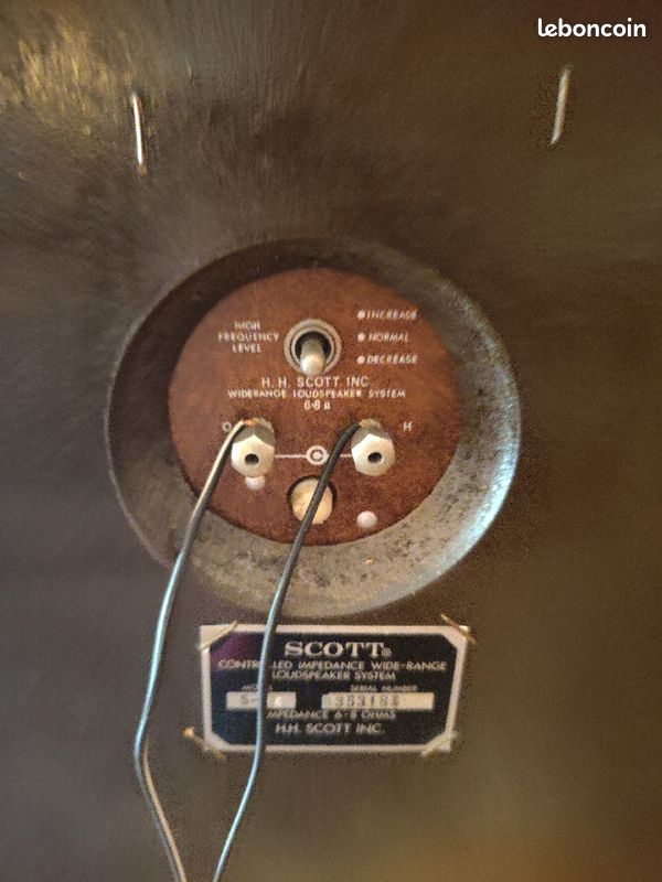 Enceintes Scott (image 3)