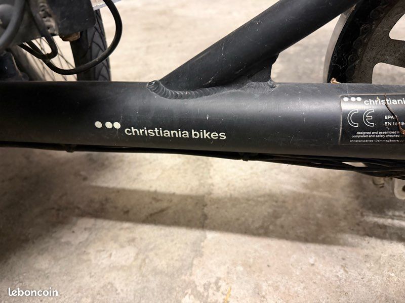 Vélo triporteur christiania Bikes 4 places (image 6)
