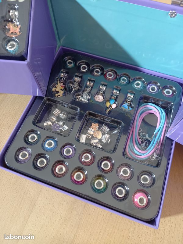 🦄 Coffret à bijoux licorne et kit de création bijoux (image 3)