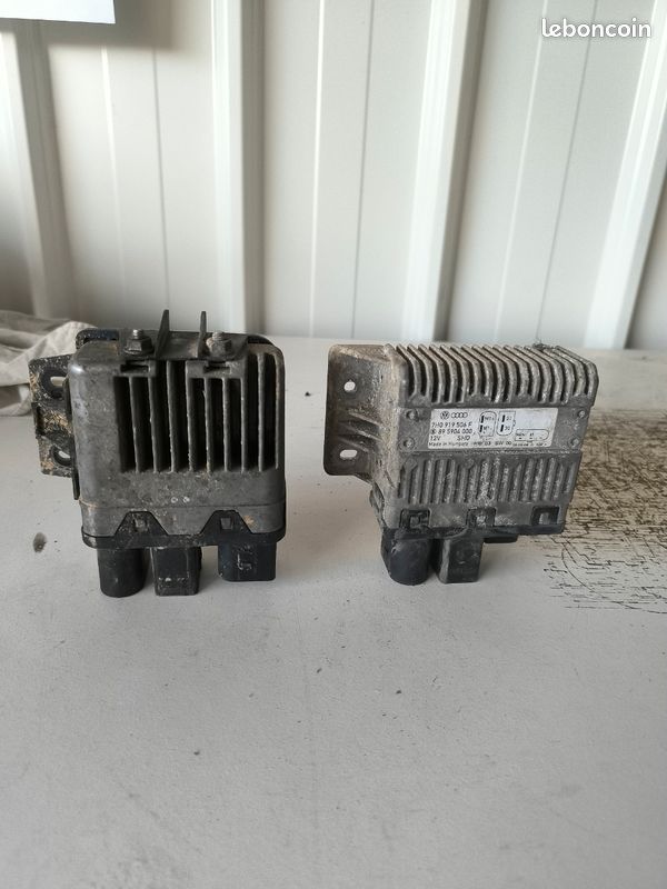 Unité, module, calculateur Commande de ventilateur électrique , refroidissement du moteur T5 T5.1 T6 transporter multivan caravelle vw (image 1)