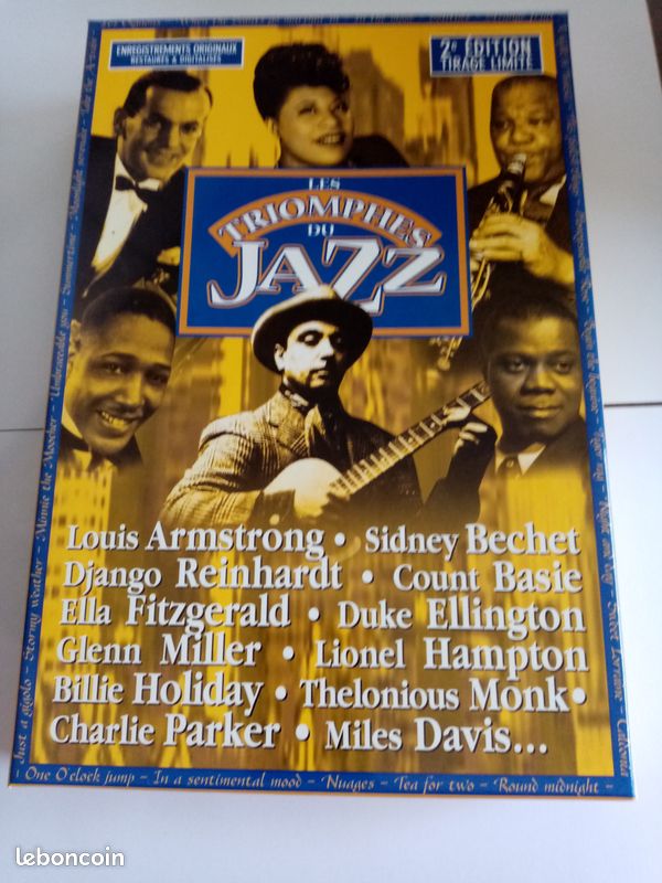 Coffret 20 CD TRIOMPHES DU JAZZ (image 1)