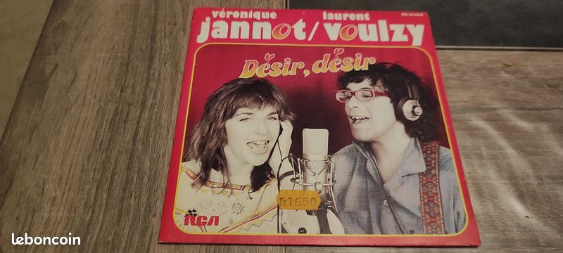 45 tours Laurent Voulzy Véronique Jannot" Désir Désir" (image 1)