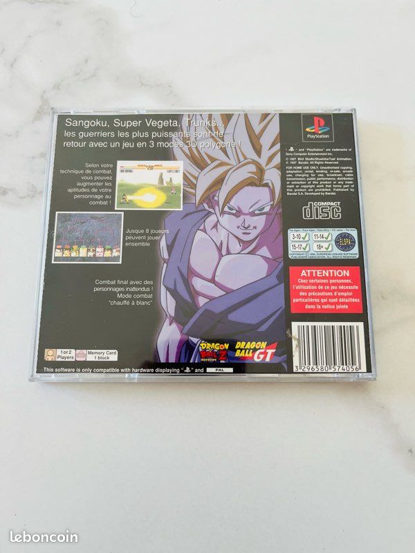 Jeu PS1 Dragon Ball Final Bout - Version PAL, Bon état - Collector Pour Fans