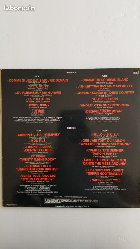 Johnny Halliday x 6 Vinyles (image 6)