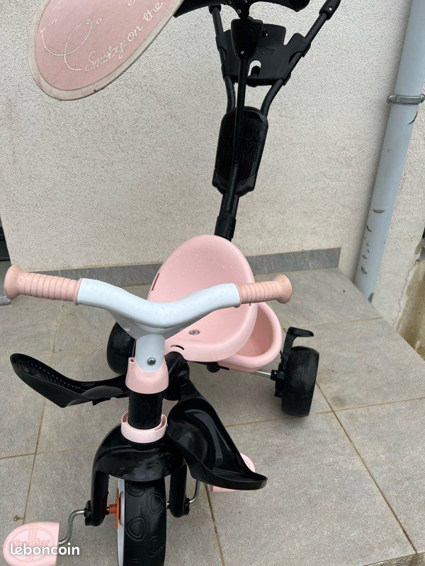 Tricycle Smoby rose (image 1)