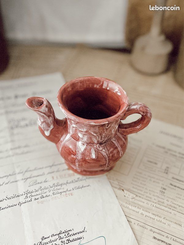 Service à café Poterie Maine Sars Poteries - maison de campagne, shabby chic, vintage cottage (image 12)