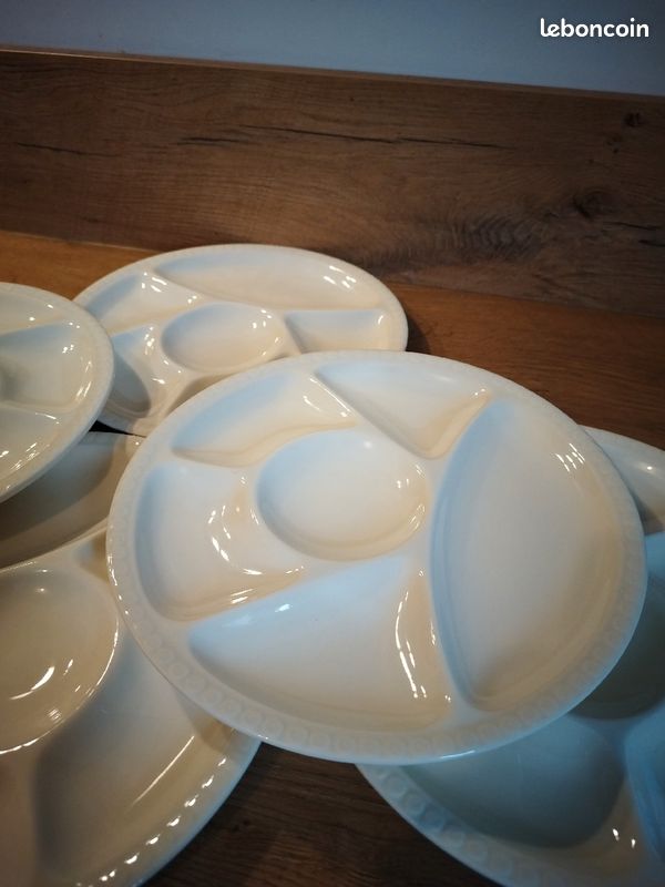 Assiettes à fondue Gien (image 4)