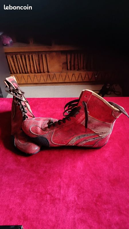 Basket en cuir rouge Kowalski NEUF (image 7)