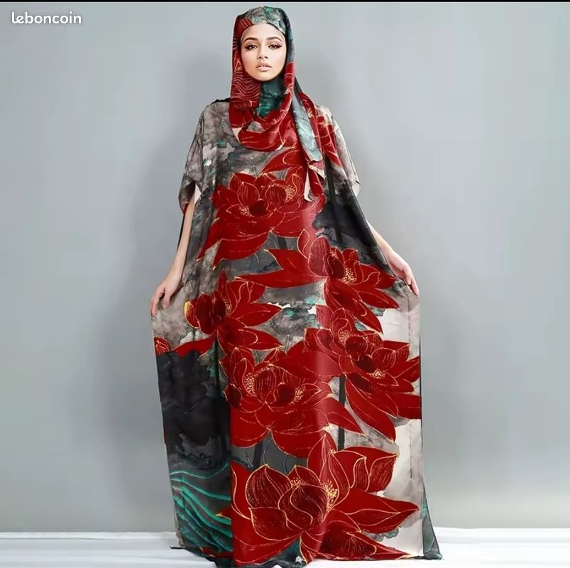 Robe d'été avec foulard (image 15)