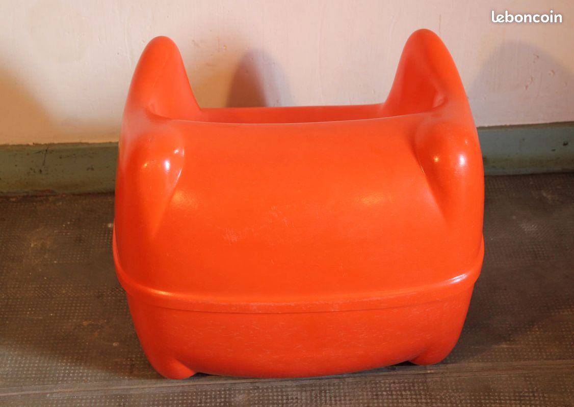 Fauteuil vintage pour enfant "Zorro", Meurop, Belgique, Années 70 (image 3)