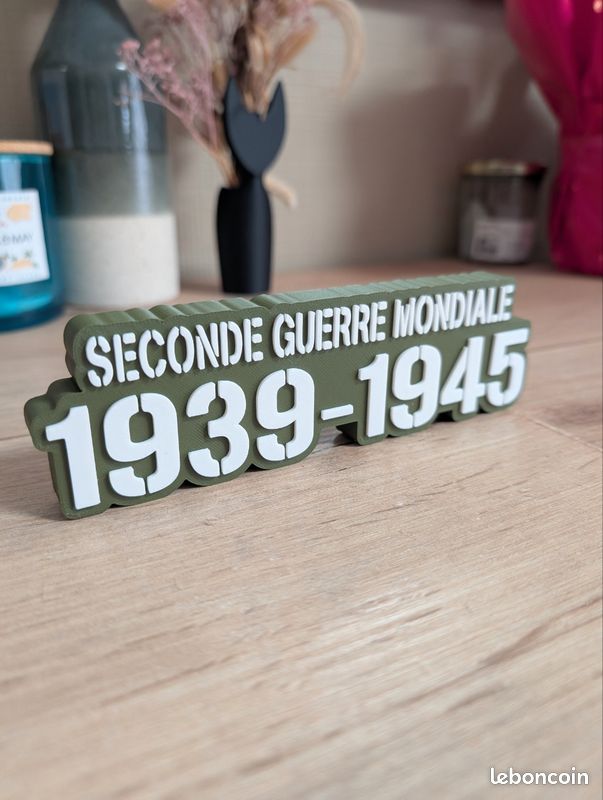 PLAQUE EN MÉTAL soldat guerre militaire 30 X 20 CM