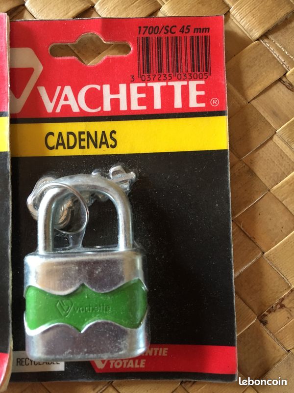 Cadenas Vachette à clé ou à code (image 3)