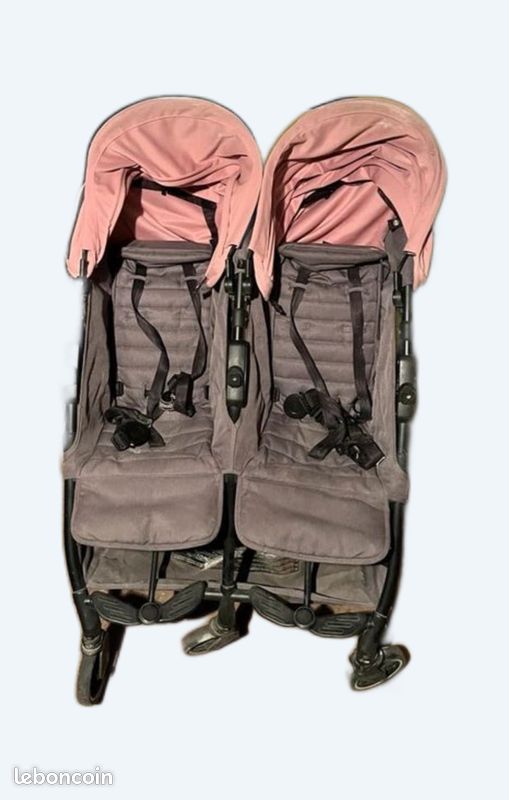 Poussette double Baby Monsters Kuki Twin Équipement bébé