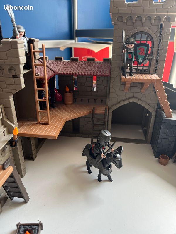 Lot Accessoires Playmobil Vintage – Chevaliers Château – Moyen Âge