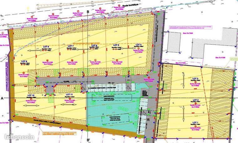 Terrain 250 m² Bretteville