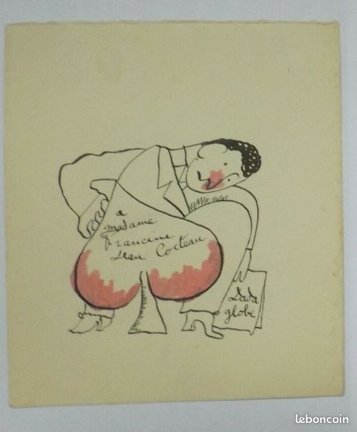 Dessin ancien Dada début XX° siècle (image 1)