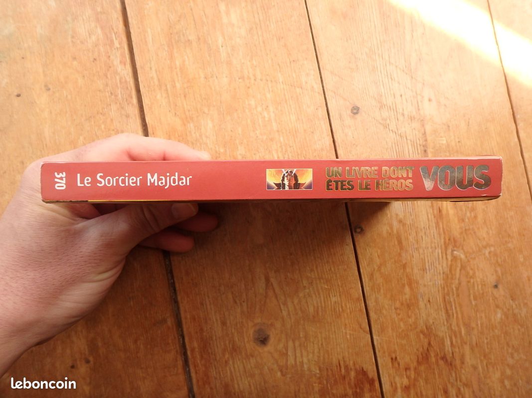 Ldvelh "Le Sorcier Majdar" (Astre d'Or 1) par Joe Dever et Ian Page (image 3)