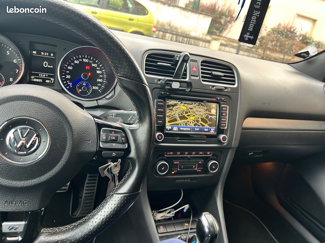 Volkswagen golf 6 r-line-2.0 tsi 270ch-bva-ligne inox-garantie 6 mois (image 23)