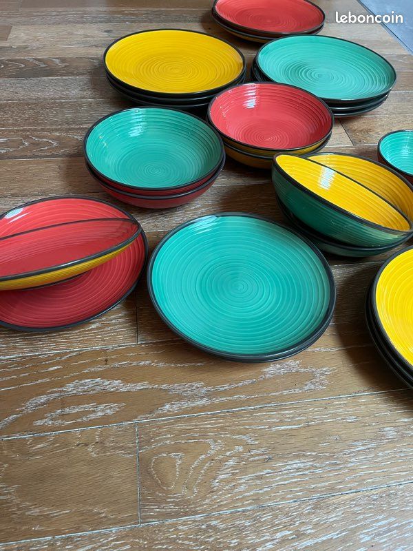 Set vaisselle colorée Maison du Monde (image 3)