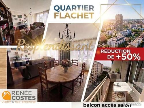 Appartement 3 pièces 87 m² · à Villeurbanne · 87 m² · 75 290 €
