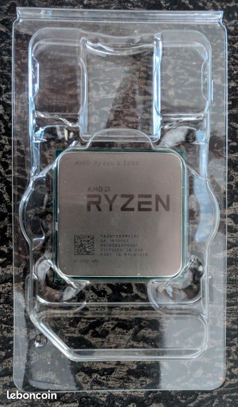 Processeur AMD Ryzen 5 2600 - Neuf Dans Son Emballage D'origine